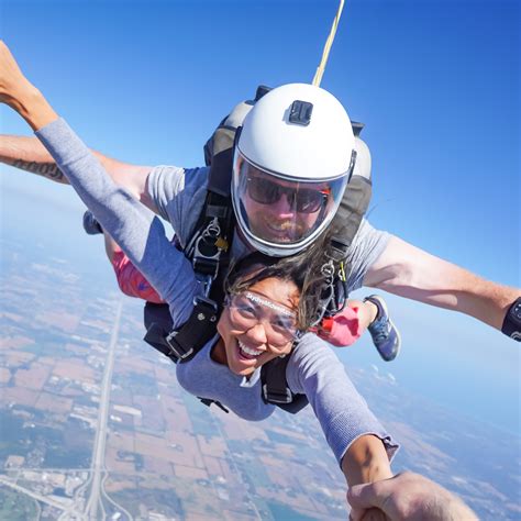 Skydive midwest - Skydive Midwest has customer service agents available from 9-5, Monday through Friday during our off-season (November-March). Winter is one of the BEST times to purchase a tandem skydive as the prices are at their very lowest. Keep an eye on our DEALS page for the best prices during Black Friday, Cyber-Monday, and other Holiday Sales.
